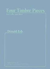 FOUR TIMBRE PIECES CELLO/BASS cover